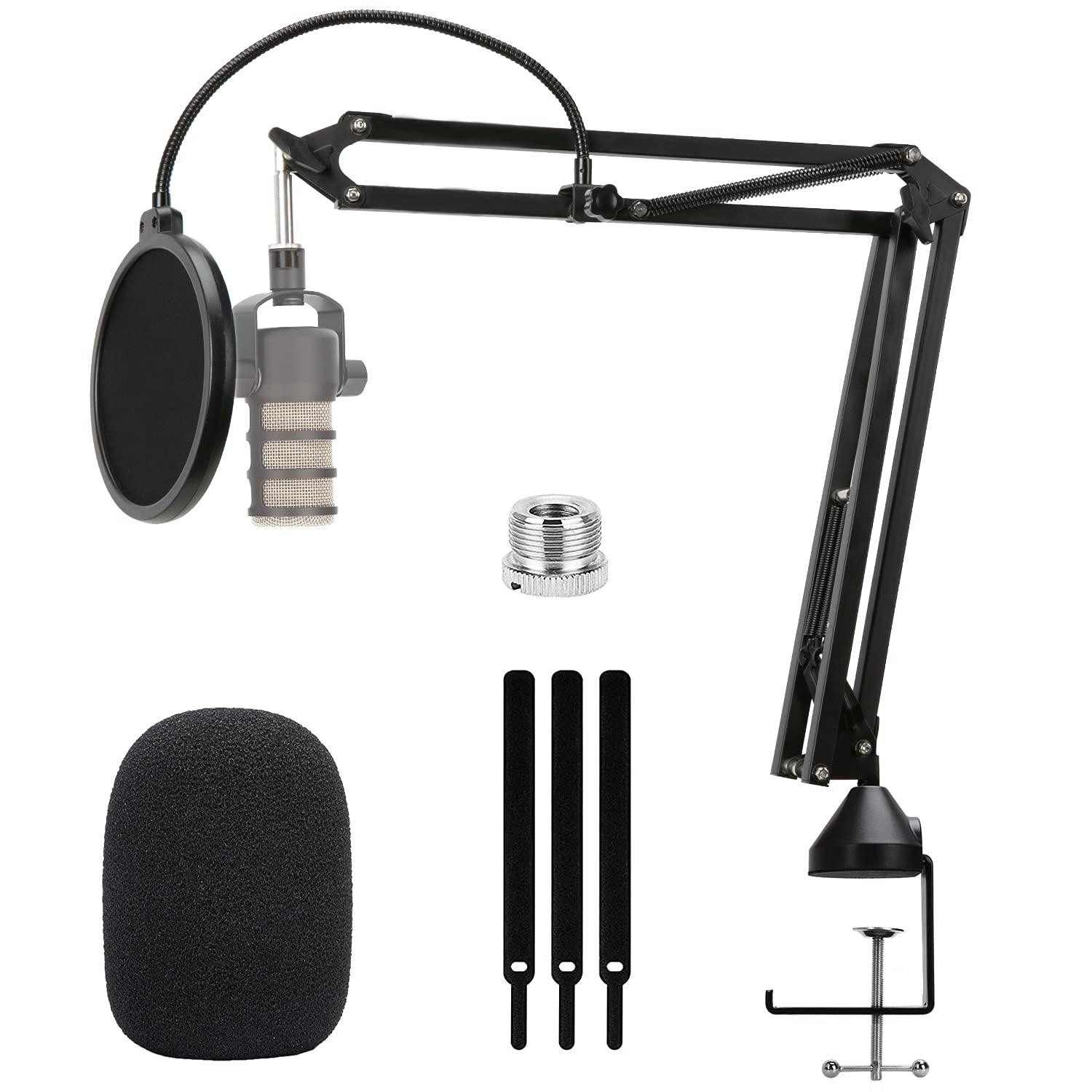 Amazon.com: For Rode Podmic Stand - Mic Stand with Pop Filter, Mic